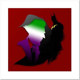 Silhy bat colors Posters and Art